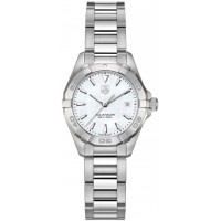 Tag Heuer Aquaracer White Pearl Dial Swiss Women's Watch WAY1412-BA0920